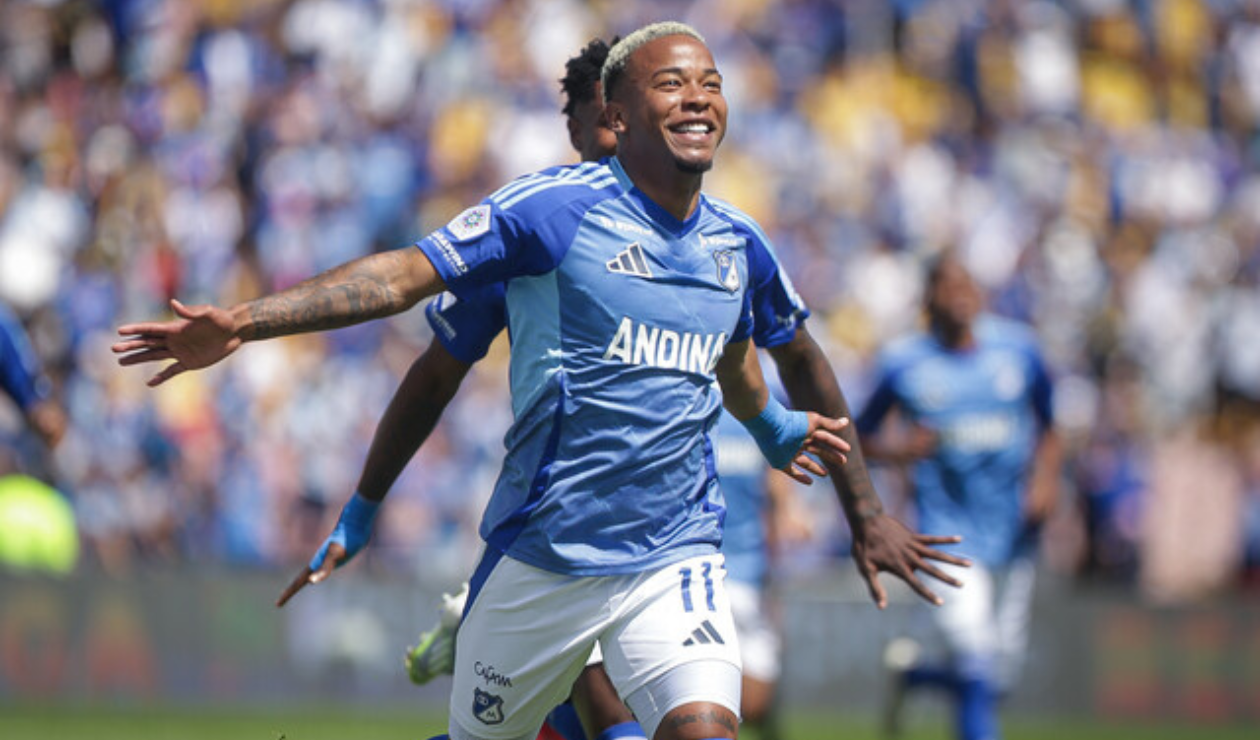 Beckham Castro Millonarios vs Fortaleza