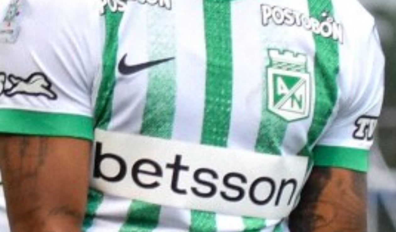 Camisa de Atlético Nacional Liga BetPlay