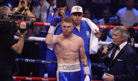Saúl Canelo Álvarez, boxeador mexicano