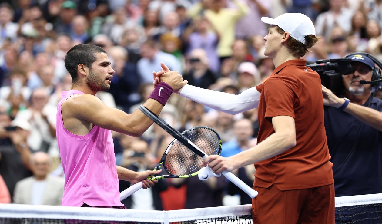 Carlos Alcaraz y Jannik Sinner