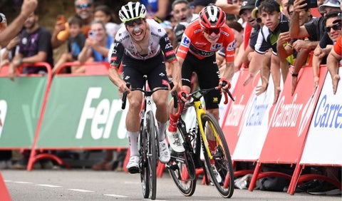 Clasificación general de la etapa 18 de la Vuelta a España