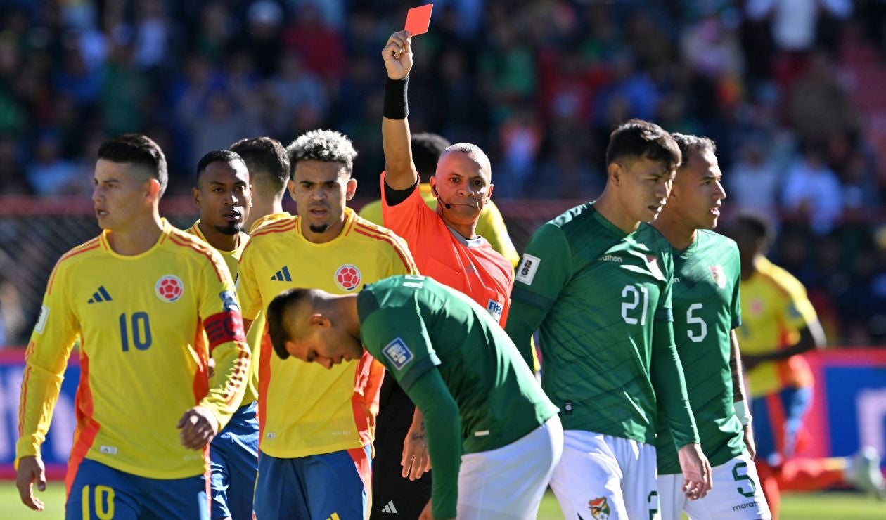 Colombia y Bolivia en Eliminatorias
