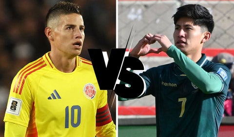 Colombia vs Bolivia, Eliminatorias - Fecha 17