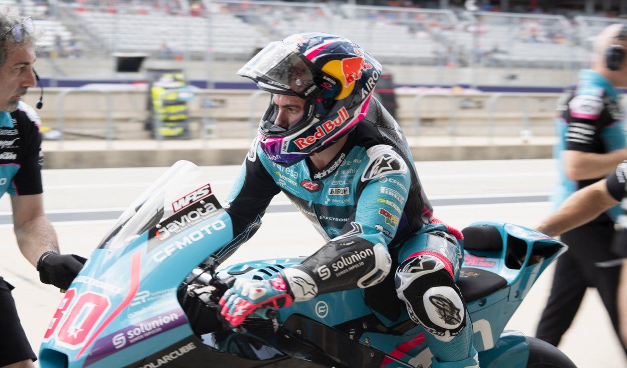 David Alonso en Moto2