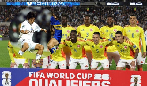 Dayro y jugadores de la Selección Colombia