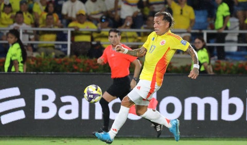 Dayro Moreno, jugador de la Selección Colombia