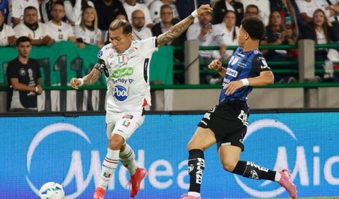 Dayro Moreno con Once Caldas vs Independiente del Valle