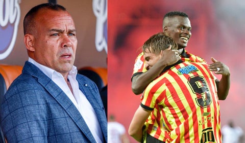 Rafael Dudamel y jugadores de Deportivo Pereira