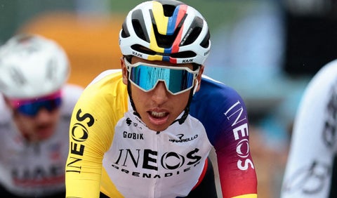 Egan Bernal en la Vuelta a España 2025