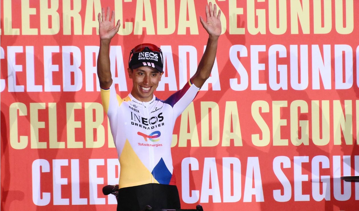 Egan Bernal en la Vuelta a España 2025