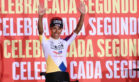 Egan Bernal en la Vuelta a España 2025
