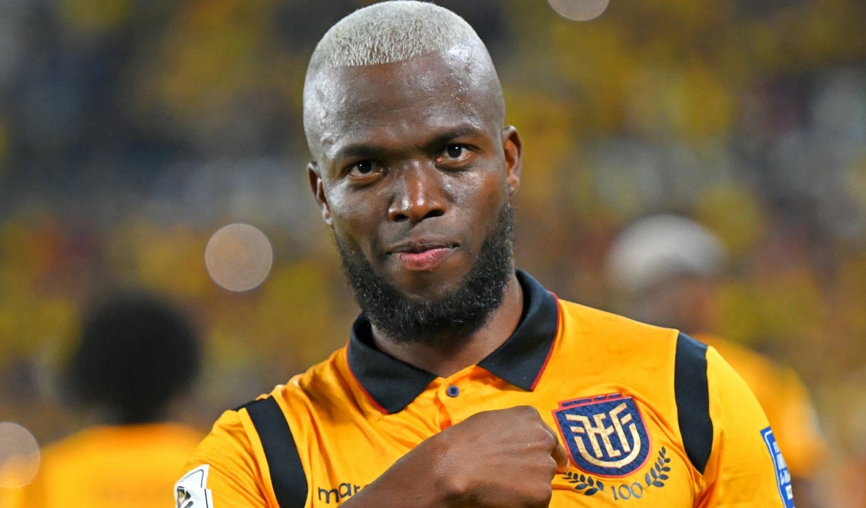 Enner Valencia con Ecuador