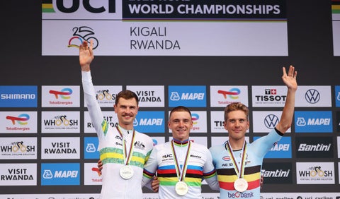 Remco Evenepoel, campeón Mundial contrarreloj