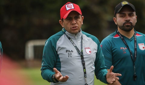 Francisco López, DT de Santa Fe