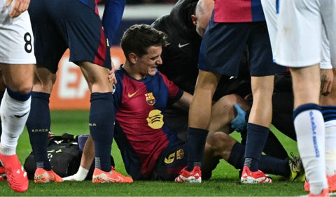 Gavi preocupa a Barcelona con grave lesión