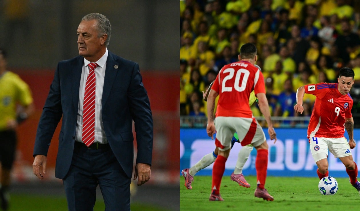Gustavo Alfaro y la selección de Chile