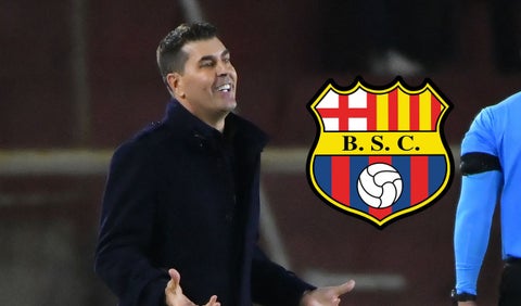 Ismael Rescalvo, técnico de Barcelona SC