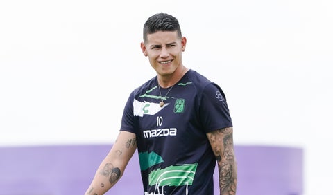 James Rodríguez, futbolista colombiano