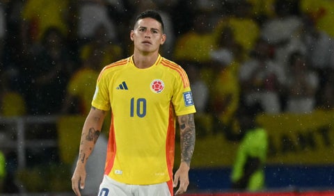 James Rodríguez, capitán de la Selección Colombia en la Eliminatoria