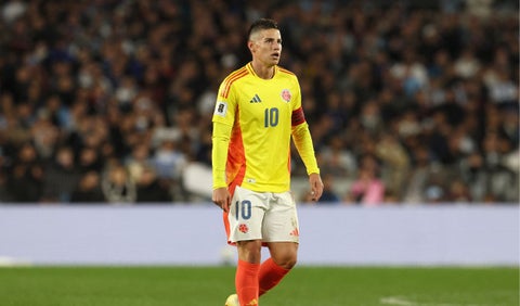 James Rodríguez, capitán de la Selección Colombia