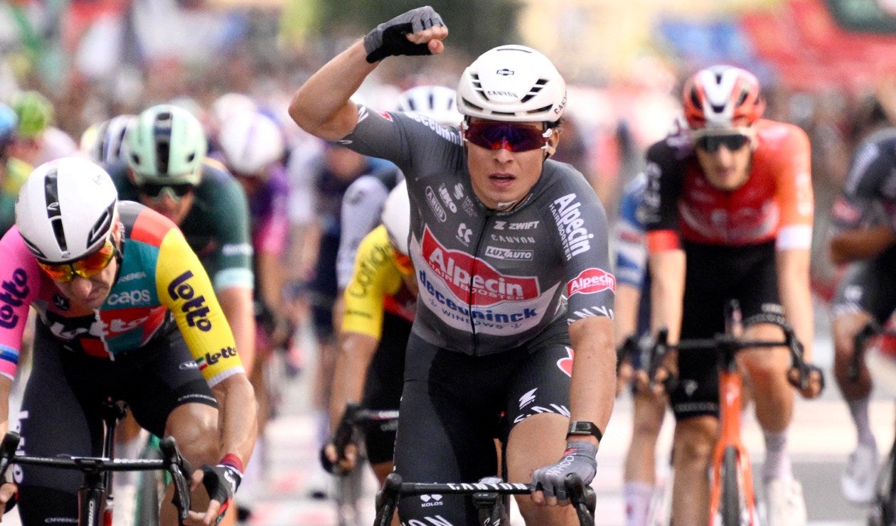 Jasper Philipsen, ganador de la etapa 19 de la Vuelta a España