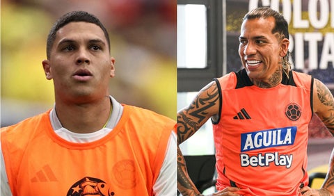 Juan Fernando Quintero y Dayro Moreno