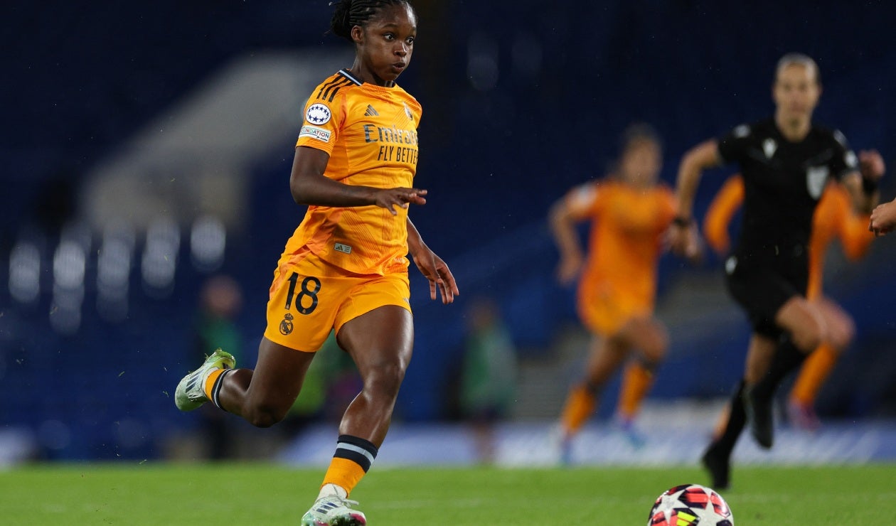 Linda Caicedo en el Real Madrid