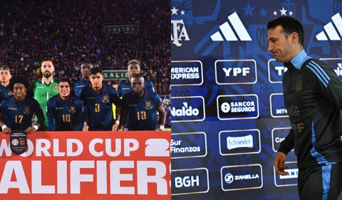 Lionel Scaloni teme por la selección de Ecuador