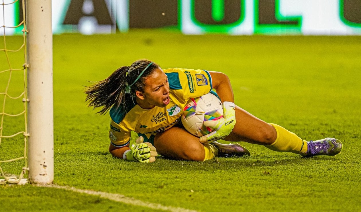 Luisa Agudelo, arquera del Deportivo Cali