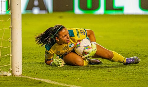 Luisa Agudelo, arquera del Deportivo Cali