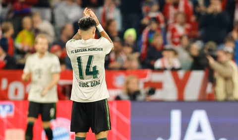 Luis Díaz con el Bayern Múnich