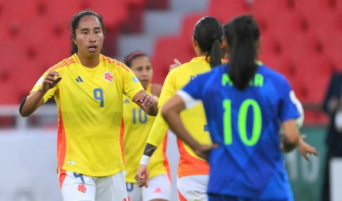Mayra Ramírez en la Copa América con la Selección Colombia