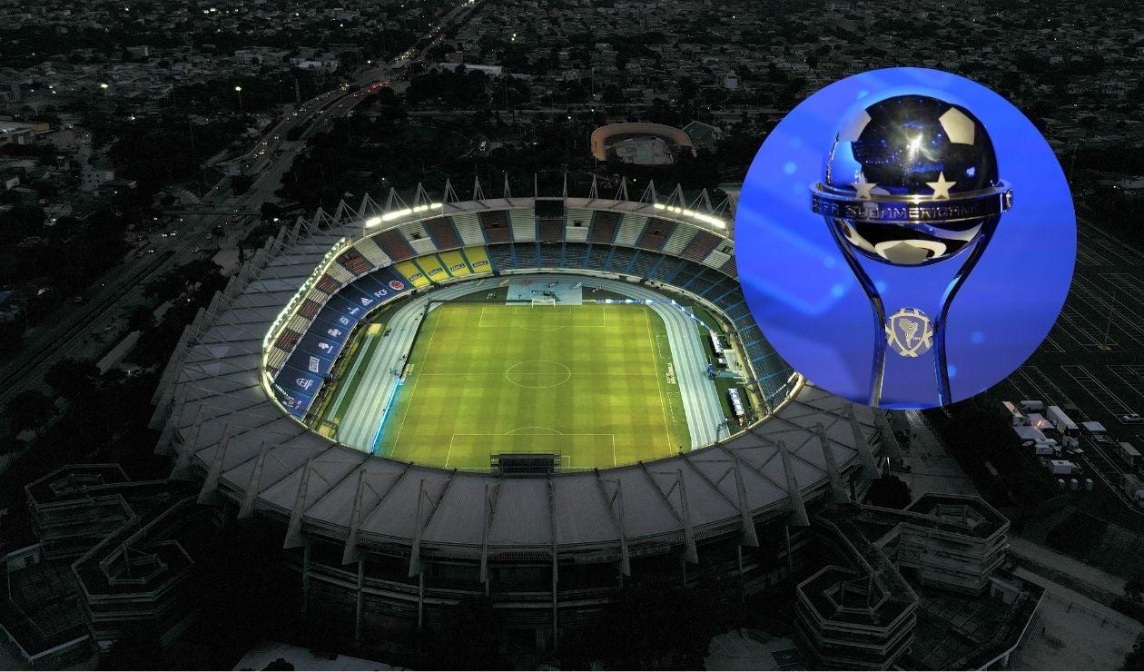 Estadio Metropolitano de Barranquilla, sede de final Conmebol