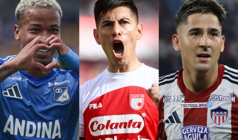 Millonarios, Santa Fe y Junior