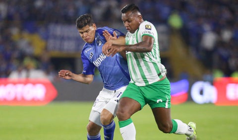 Millonarios y Atlético Nacional en duelo por Liga BetPlay 2025-I