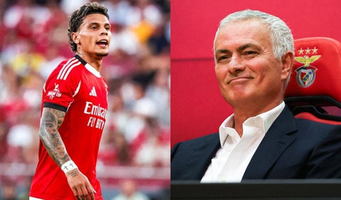 Mourinho le puso dura tarea a Richard Ríos tras autogol contra Chelsea