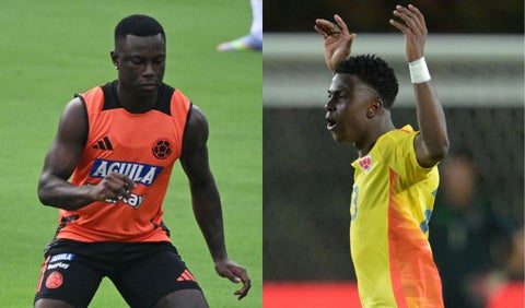 Marino Hinestroza y Néiser Villarreal - Selección Colombia