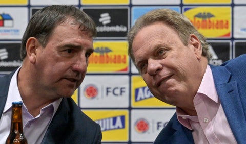 Néstor Lorenzo y Ramón Jesurún