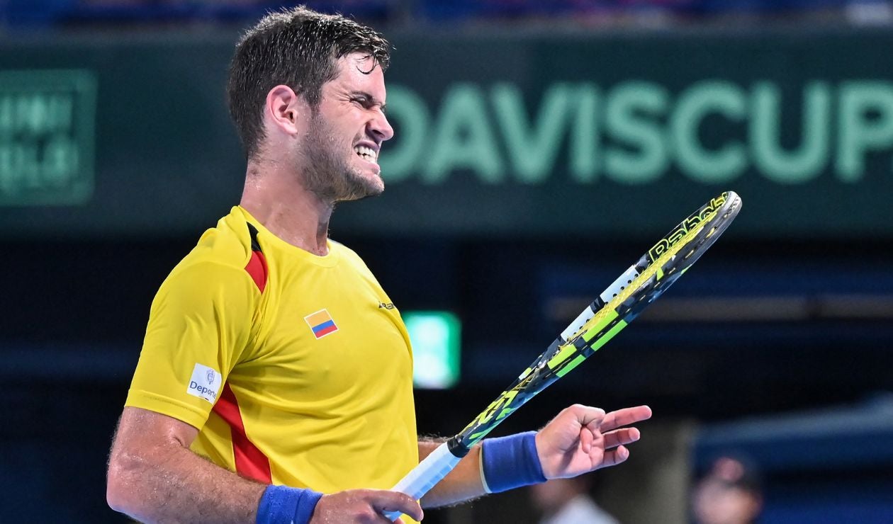 Nicolás Mejía cayó en Copa Davis