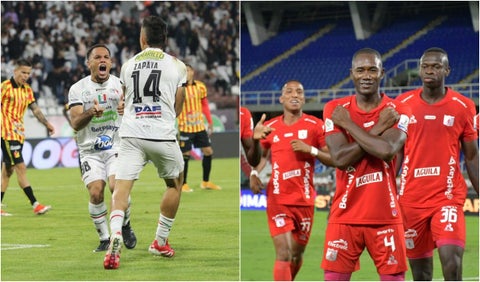 Once Caldas y América en la Liga BetPlay