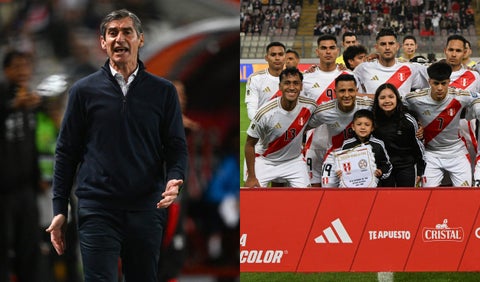 Óscar Ibáñez y la selección de Perú