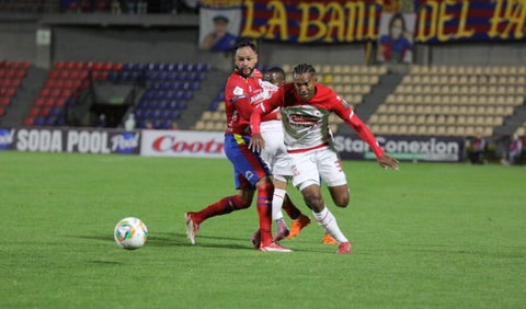 Santa Fe empató con Pasto en la fecha 12 de la Liga BetPlay