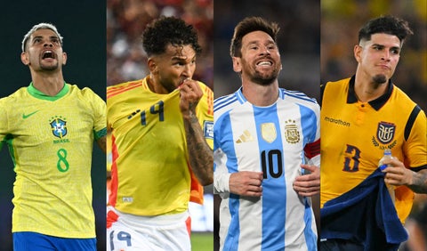 Ranking FIFA: posiciones CONMEBOL tras el final de las Eliminatorias