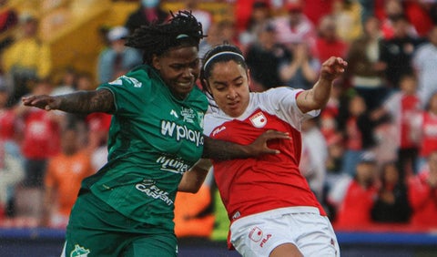 Santa Fe dio primer golpe y ganó la final de ida en la Liga Femenina