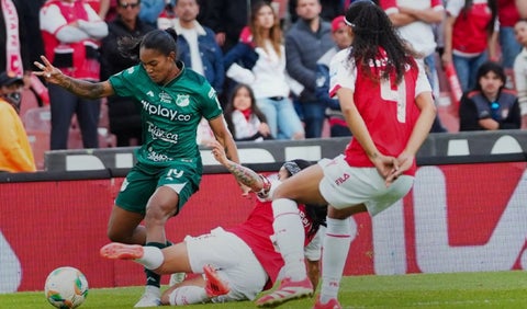 Santa Fe y Deportivo Cali en duelo por la final de ida de la Liga BetPlay Femenina 2025