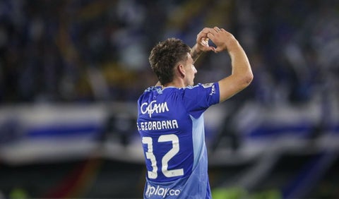 Santiago Giordana, delantero de Millonarios