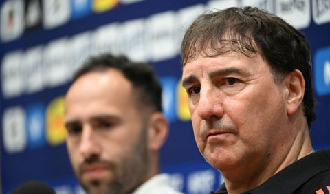 Néstor Lorenzo no pudo ocultar su enojo tras victoria ante Venezuela