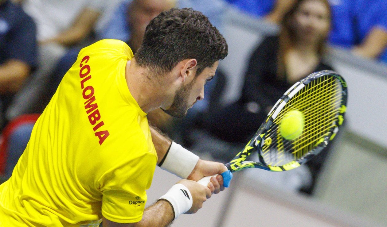 Tenista colombiano en la Copa Davis