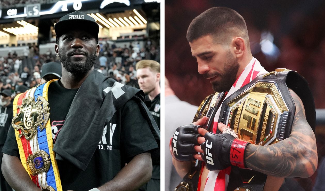 Terence Crawford - Ilia Topuria, deportistas