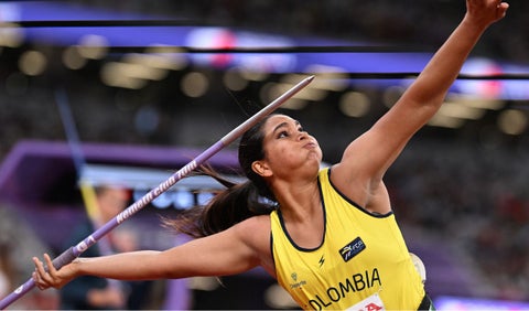 Valentina Barrios, atleta colombiana
